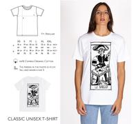 T-shirt Donna Tarot Le Bateleur Ispirato ai TAROCCHI DI MARSIGLIA Il Bagatto