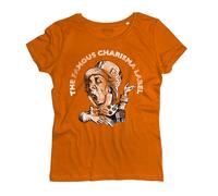 T-shirt donna THE FAMOUS CHARISMA LABEL cappellaio matto mad hatter tshirt