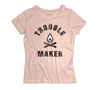 T-shirt donna Trouble Maker, troublemaker, piantagrane, funny, frasi divertenti