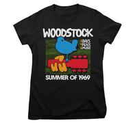 T-Shirt Donna Ufficialmente Licenziata Woodstock - Estate Del 1969