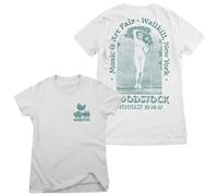 T-Shirt Donna Ufficialmente Licenziata Woodstock - Fiera Di Musica E Arte