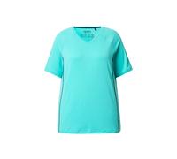 T-shirt donna Ulla Popken taglie forti protezione UV 50+ scollo a V mezza...