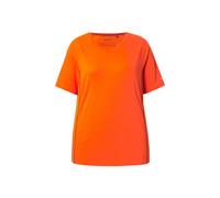 T-shirt donna Ulla Popken taglie forti protezione UV 50+ scollo a V mezza...