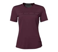 Vaude Bike Qimsa Logo Short Sleeve T-shirt Viola 38 Donna Cassis