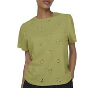 T-Shirt Donna Verde JDY Cif, beige, S