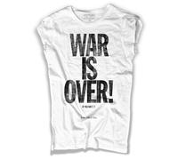 T-shirt donna WAR IS OVER If you want it John Lennon & Yoko Happy Xmas