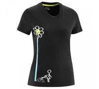 T-Shirt Donna WO Rope II Arrampicata Cotone Biologico Grafica Corde EDELRID