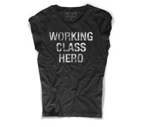 T-shirt donna Working class Hero John vintage