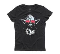 T-shirt donna YODA DJ Solo Luke disco cuffie
