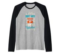 T-Shirt Don't Hate What You Dont Capire Maglia con Maniche Raglan