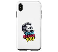 T-shirt "Don't Let Them Silence You" - Freedom of Speech Tee Custodia per iPhone XS Max