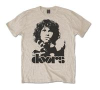 Unbekannt The Doors Break on Through T-Shirt, Beige (Beige-Beige (Sand), S Uomo