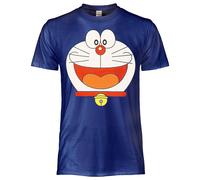 T SHIRT DORAEMON Blu ORIGINALE Maglia Maglietta donna uomo MANGA