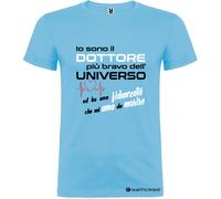 T-shirt Dottore più Bravo dell’Universo con Fidanzata che mi Ama da Morire