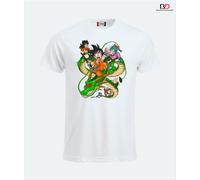 T-Shirt DRAGON BALL Goku Bulma Yamcha Puar Oolong Shenron Uomo - Donna