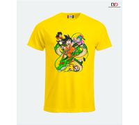 T-Shirt DRAGON BALL Goku Bulma Yamcha Puar Oolong Shenron Uomo - Donna