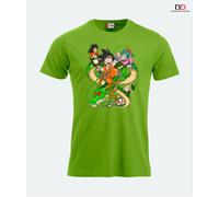 T-Shirt DRAGON BALL Goku Bulma Yamcha Puar Oolong Shenron Uomo - Donna