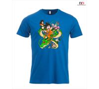 T-Shirt DRAGON BALL Goku Bulma Yamcha Puar Oolong Shenron Uomo - Donna