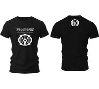 T-SHIRT DREAM THEATER 40TH ANNIVERSARY METAL BAND LOGO