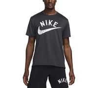 T-SHIRT DRI-FIT MILER SWOOSH Nike Grigio