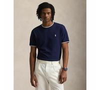 Polo Ralph Lauren - T-shirt Classic Fit en piqué stretch Blu - Abbigliamento L Blu