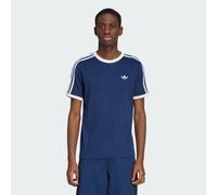Adidas Originals Drop Needle 3 Stripes Short Sleeve T-shirt Blu L Uomo