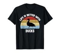 T-shirt Duck | Life is Better With Ducks Maglietta