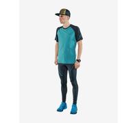 Dynafit - Abbigliamento trekking - Alpine Pro M S/S Tee Storm Blue per Uomo, in Pelle Blu S