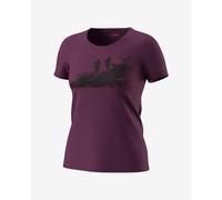 T-shirt Dynafit Graphic manica corta viola porpora donna - XL