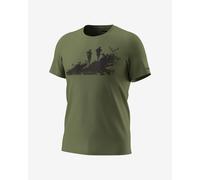 T-shirt Dynafit Graphic verde militare - XL