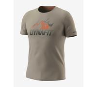 Dynafit Transalper Graphic S/S M - T-shirt - uomo XL Brown man Polygiene,Recycled Polyester,Tencel/Lyocell