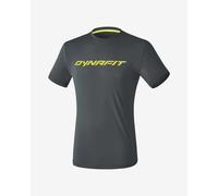 T-shirt Dynafit Traverse manica corta grigio giallo - XL