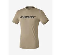 T-shirt Dynafit Traverse manica corta marrone chiaro - S