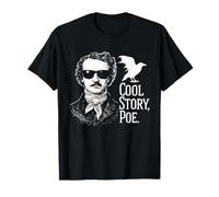 T-Shirt e Regali di Edgar Allan The Raven Poe Fan Art Maglietta