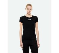 T-shirt EA7 Natural Ventus7 manica corta nero puro donna - S