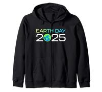 T-shirt Earth Day 2025 - Earthday Green Celebrate Protect Planet Felpa con Cappuccio
