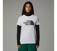 T-shirt The North Face Easy manica corta bianco puro donna - S