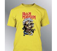 T-Shirt Eddy IRON MAIDEN Rock Hard Rock Maniche Corte Cotone Regular