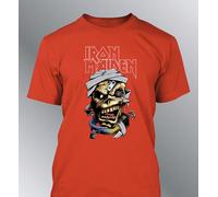 T-Shirt Eddy IRON MAIDEN Rock Hard Rock Maniche Corte Cotone Regular