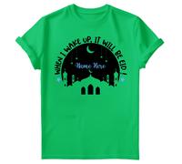 T-shirt Eid Mubarak personalizzata per bambini e ragazze con grafica...
