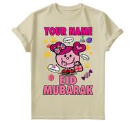 T-shirt Eid Mubarak personalizzata per bambini e ragazze con grafica...