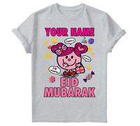 T-shirt Eid Mubarak personalizzata per bambini e ragazze con grafica...