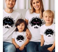 T-shirt Eid Mubarak personalizzata per bambini e ragazze con grafica...