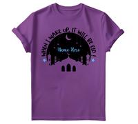 T-shirt Eid Mubarak personalizzata per bambini e ragazze con grafica...