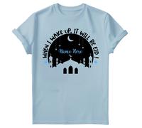 T-shirt Eid Mubarak personalizzata per bambini e ragazze con grafica...