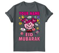 T-shirt Eid Mubarak personalizzata per bambini e ragazze con grafica...