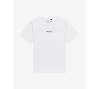 T-shirt Element Simple Logo manica corta bianco blu turchese - S
