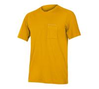 Endura GV500 Foyle T - maglia gravel - uomo M Yellow man Lana Merino