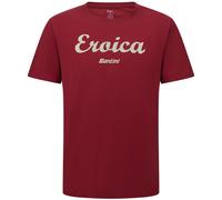 T-Shirt Eroica Strada bordeaux