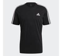 T-shirt Essentials 3-Stripes Black / White L